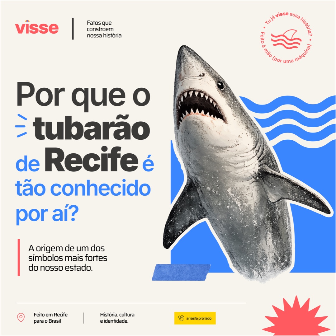 Visse — "Por que o tubarão de Recife é tão conhecido por aí?" (slide 1)