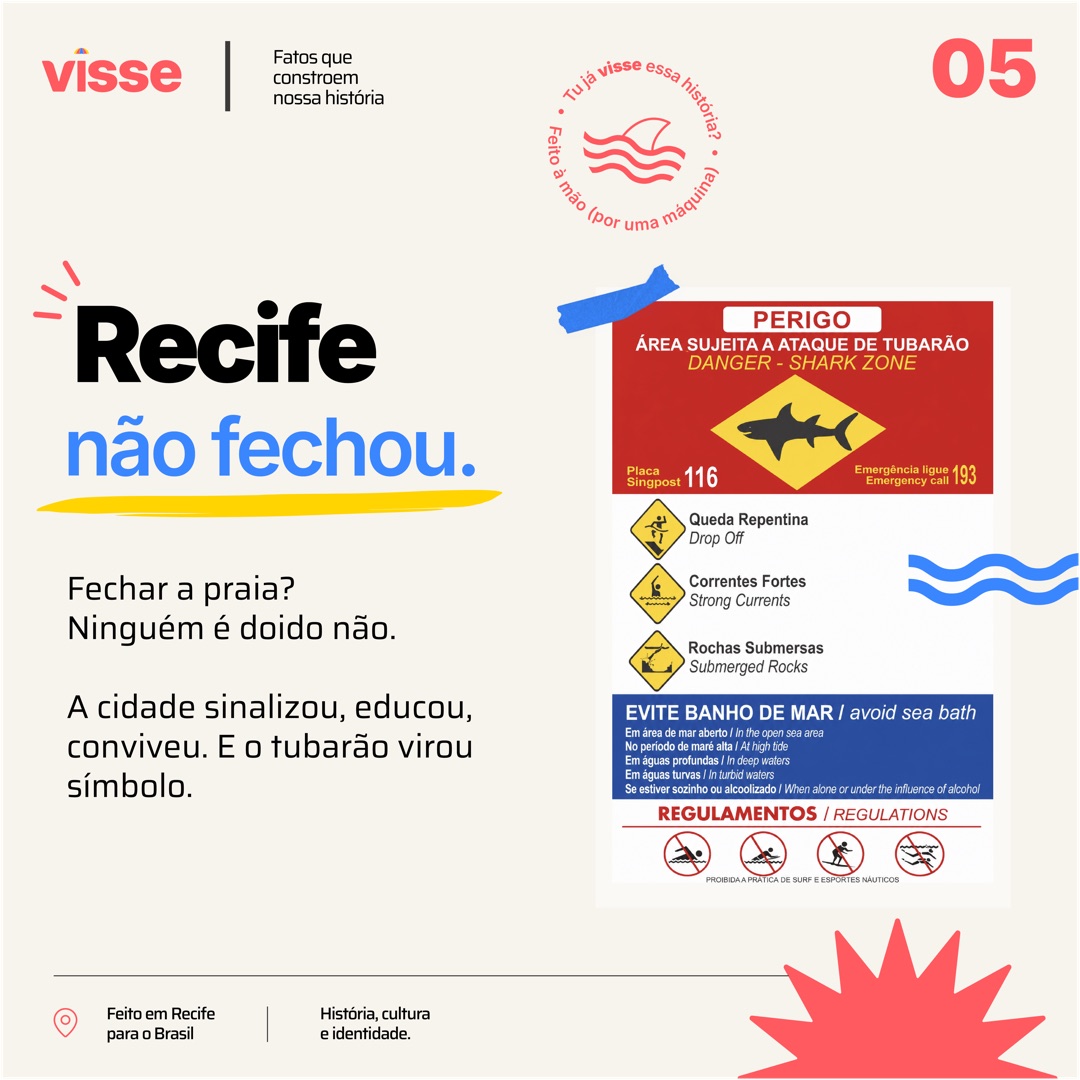 Visse — "Recife não fechou" (slide 5)
